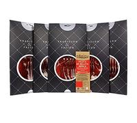 aBeiou. 500gr SLICED Spanish BONELESS IBERICO HAM. Acorn-fed Shoulder. Jamon iberico Pata Negra. Vacuum Packed. Cured +30 Months in Guijuelo Salamanca. Hycer Warranty Certificate. Pack 5x100gr Cases.