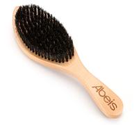 Abeis Wave Brush With Long Handle - Soft Boar Bristle for Men's 360 Hair - Beech Wood (Wood L)