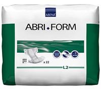Abena Abri-Form Comfort L2, Hip/waist Size 100-150 cm, 3100 ml Absorbency, Pack of 22