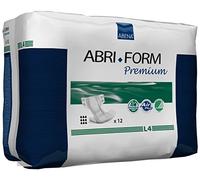 ABENA Abri-Form Premium All-In-One Incontinence Pads For Men & Women, Eco-Labelled Womens Incontinence Pads, Mens Incontinence Pads, - Large 4, 100-150cm Waist, 4000ml Absorbency, 12PK