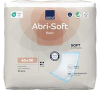 ABENA Abri-Soft Basic Disposable Underpad 60 x 90 cm 1700 ml Pack of 30 (Packaging may vary)