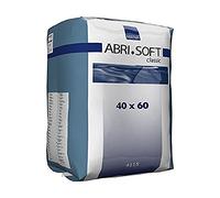 ABENA Abri-Soft Classic Disposable Incontinence Bed Pads, Eco-Labelled Incontinence Underpads, Leak Protection, Soft & Secure Bed Protectors For Incontinence - 40x60cm, 900ml Absorbency, 60PK