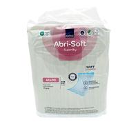 ABENA Abri-Soft Incontinence Bed Pads 60 x 90 cm (Pack of 25), Extra Absorbent Disposable Bed Pads for Adults, Children & Babies Soft and Hygienic Protectors for Mattress, Sofa & Chair