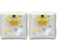 ABENA Abri-Soft Light Disposable Incontinence Pads, Eco-Labelled Incontinence Bed Pads, Leak Protection, Soft & Secure Bed Protectors For Incontinence - 60x90cm, 1250ml Absorbency, 30PK (Pack of 2)