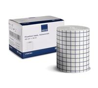 ABENA Elastic Fixation Tape, 10cm x 10m, Pack of 1 Roll, Adhesive Tape for Securing Dressings, Catheters & Tubes, Breathable Non-Woven Fixation Tape, Flexible Air & Moisture Permeable, Latex Free