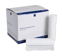 ABENA Fine Fixation Bandage, 12cm x 4m, Pack of 20 Rolls, Non-Adhesive, ≥80% Stretch Capacity, Breathable Non-Woven Retention Bandage, Soft Stretch for Wound Dressings, Catheter & Drains, Latex Free