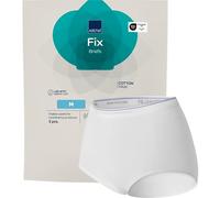 ABENA Fix Pants Cotton, Medium, Pack of 3, Unisex Breathable Fixation Pants Without Legs, Soft Cotton Washable Incontinence Support Underwear, Washable up to 100 Times, Seamless, Secure Fit