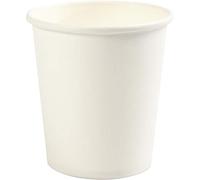 ABENA Gastro-Line Disposable Hot Cup for Coffee, Tea & Other Hot Beverages, 100% Compostable Design for Eco-Labelled Consumers, Keeping Your Coffee Warm On-The-Go - White 200ml
