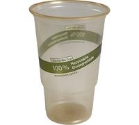 ABENA Gastro-Line Re-Bio Drinking Cup, 100% Biodegradable In Just One-Year Outdoors, Disposable Plastic Cups That Are Better For The Environment Than Alternatives - Clear PP, 60cl (50 PK)