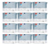ABENA Light Dry Wipes, 12 Packs of 100 Wipes, 30 x 27cm, Absorbency Level 1, Multifunctional Cleansing, Easy & Effective Everyday Cleaning, Disposable Towels