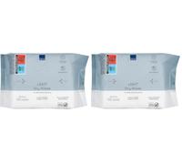 ABENA Light Dry Wipes, 2 Pack of 100 Wipes, 30 x 27cm, Absorbency Level 1, Multifunctional Cleansing, Easy & Effective Everyday Cleaning, Disposable Towels