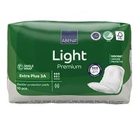 ABENA Light Incontinence Pad Eco-Friendly Women's Incontinence Pads, Breathable & Comfortable with Fast Absorption & Protection, Extra Plus 3A, 650ml, 10PK, White
