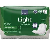 Abena Light Incontinence Pads - Extra Plus - Pack of 10