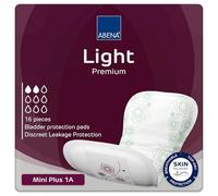 ABENA Light Mini Plus 1A, Absorbency of 200ml, Pack of 16, for Daytime