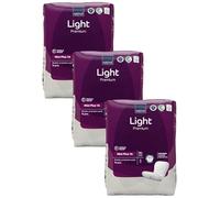ABENA LightIncontinence Pad, Eco-Labelled Women's Incontinence Pads, Breathable & Comfortable with Fast Absorption & Protection, Mini Plus 1A, 200ml 16PK (Pack of 3)