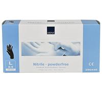 Abena Nitrile Glove Large Powder Free Black