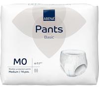 Abena Pants Basic, M0, 800ml, Pack of 14, Pull-Up Incontinence Pants, Eco-Labelled Incontinence Pants for Men & Women, Discreet, Protective, Breathable, Comfortable