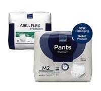 Abena Pants Premium Pull-Up Incontinence Pants, Eco-Labelled Incontinence Pants for Men & Women, Discreet, Protective, Breathable, Comfortable, Medium 2, 80-110cm Waist, 1900ml Absorbency, 15PK