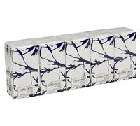 ABENA Pocket Tissues | Pack of 10 | 3 Ply | Travel Pack | Large Paper Hankies | Fragrance Free Packets, Multipack