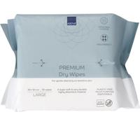 ABENA Premium Dry Wipes | Pack of 50 Wipes | 30 x 30cm | Multifunctional Cleansing Wipes | Hygiene Wipes | Easy & Effective Everyday Cleaning | Disposable Towels | Absorbency Level 4