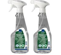 ABENA Puri-Line Kitchen and Bathroom Cleaner, 750 ml, Ready-to-Use, Colour and Fragrance-Free, Eco-Conscious (Pack of 2)