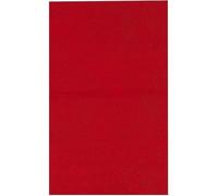 ABENA Red Paper Table Mats | Pack of 250 | 40x30cm | Minimalistic Christmas Placemats | Large Disposable Table Mats