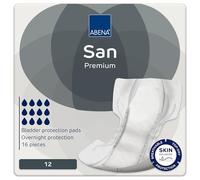 ABENA San 12 | 4000ML Absorbency Premium Incontinence Pads for Men & Women | Breathable & Comfortable Pads Women & Men, Fast Absorbing, Discreet & Effective Adult Incontinence Pads