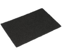 ABENA Scourer, 22.5x15x0.8cm, Black, Nylon/Polyester, Rough scouring Effect, 22.5 x 15 x 0.8cm