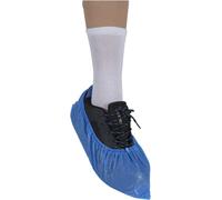 ABENA Shoe Cover |100Pcs/50 Pairs| Extra Large Measuring 41x15cm | Blue Single Use Shoe Covers Disposable | Durable Disposable Shoe Covers | Boot Cover, Shoe Protector and Over Shoes Protectors.