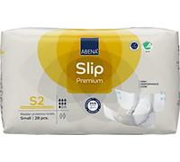 AbeNA Slip Premium All-In-One, Eco-Labelled Incontinence Pads - Small, 60-85cm Waist, 1800ml Absorbency, 28PK For Men & Women