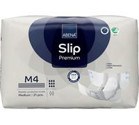 ABENA Slip Premium All-In-One Incontinence Pads For Men & Women, Eco-Friendly Womens Incontinence Pads, Mens Incontinence Pads - Medium 4, 70-110cm Waist, 2000ml Absorbency, 21PK, White