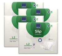 ABENA Slip Premium All-In-One Incontinence Pads for Men & Women - Large 2, 100-150cm, 3100ml Absorbency, 4 x 22 PK, White