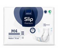 ABENA Slip Premium All-In-One Incontinence Pads For Men & Women, Eco-Friendly Womens Incontinence Pads, Mens Incontinence Pads - Medium 4, 70-110cm Waist, 2000ml Absorbency, 21PK, White