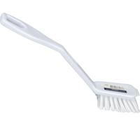 ABENA White Washing Up Brush |23.5cm Dish Washing Brush| PP Plastic Dish Brushes For Washing Up With Nylon Bristles. Effective and efficient washing up brushes for use as washing brushes for dishes.