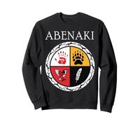 Abenaki Tribe Native American Medicine Wheel Sweatshirt