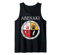 Abenaki Tribe Native American Medicine Wheel Tank Top