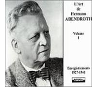 Abendroth, Hermann - Enregistrements 1927-41