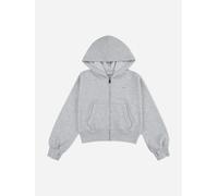 Abercrombie & Fitch Girls Essential Zip Up Top in Grey - Grey - 5 - 6 Years