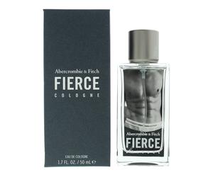 Abercrombie Mens & Fitch Fierce Cologne Eau de 50ml - Orange - One Size