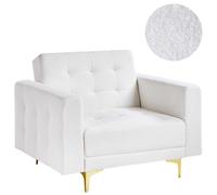 Beliani Armchair Aberdeen Boucle Off-White