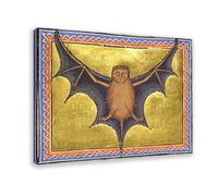 Aberdeen Bestiary - Bat Canvas Art Poster And Wall Art Picture Print Modern Family Bedroom Decor Frame 12x18inch(30x45cm)