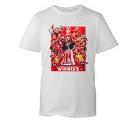 Aberdeen Champions 2025 T-Shirt, English Football League Tshirt, Aberdeen Fan Shirt, Scottish Football Champions Unisex Top (White, XL)