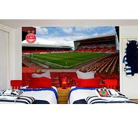 Aberdeen FC Official Pittodrie Stadium Full Wall Mural - Aberdeen Football Club Wall Sticker (2m Height x 2m Width)
