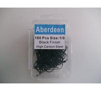 ABERDEEN FISHING HOOKS - 100 PER PACK - SIZE 1/0