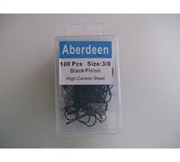 ABERDEEN FISHING HOOKS - 100 PER PACK - SIZE 3/0