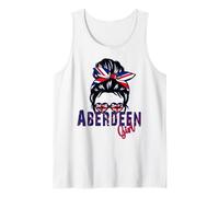 Aberdeen Girl, Aberdeen Girls, British Flag Women's Tank Top
