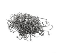 Aberdeen Offset Jig Flying Hook Set of 100 Engineered to Provide Maximum Fish Catching Potential (2#)