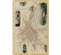 Aberdeen Scotland Map Journal: Vintage Map Notebook