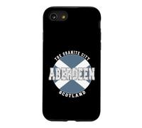 Aberdeen Scotland, Vintage Scottish flag Case for iPhone SE (2020) / 7/8