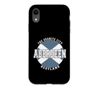 Aberdeen Scotland, Vintage Scottish flag Case for iPhone XR